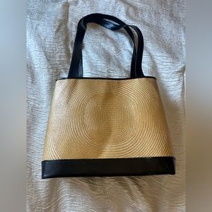 Beige Woven Bag